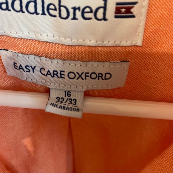 SHIRT SADDLEBREAD DRESS SHIRT SIZE 16 L 32/33, EXCEL. COND.👕 - Picture 4 of 5